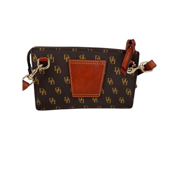 Dooney & Bourke Gretta Janine Crossbody Bag SOLD OUT Brown Coated Old Money - Picture 5 of 16